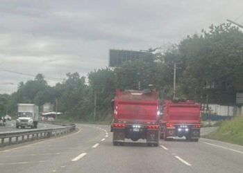 Intrant multará con RD$10,000 a camiones en carril izquierdo