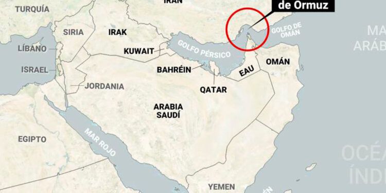 Irán amenaza cerrar el estrecho de Ormuz