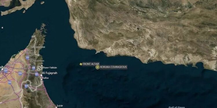 Irán anuncia cierre del estrecho de Ormuz