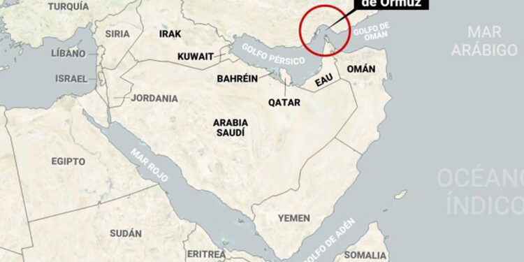 Irán permite paso a barcos iraquíes en Ormuz