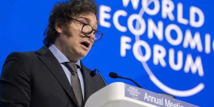 Milei y Musk: admiración mutua en foro de Davos