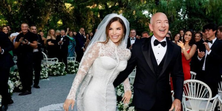 Jeff Bezos y Lauren Sánchez se casan en lujosa boda en Venecia