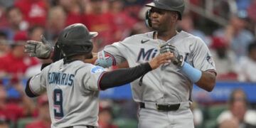 Jesús Sánchez conecta jonrón y Marlins blanquean a Cardenales