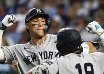 Judge conecta su jonrón 25 y Yankees vencen a Reales