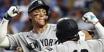Judge conecta su jonrón 25 y Yankees vencen a Reales