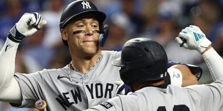 Judge conecta su jonrón 25 y Yankees vencen a Reales