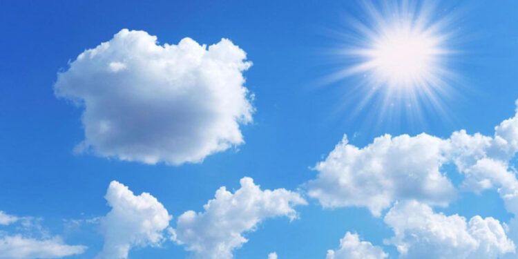 Jueves caluroso y soleado con mínimas lluvias en algunas provincias