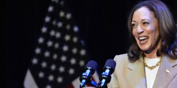 Kamala Harris busca recaudar 1,4 millones en primer acto de campaña