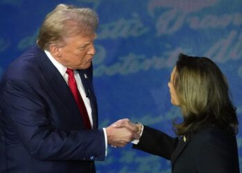 Kamala Harris "ganó" el debate contra Trump según encuesta rápida de CNN
