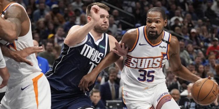 Kevin Durant estará fuera dos semanas por lesión en pantorrilla