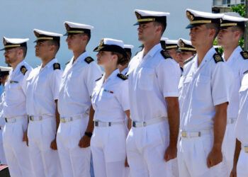 La princesa Leonor rinde homenaje a los caídos en Brasil