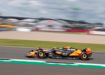 Lando norris domina prácticas del gran premio de reino unido