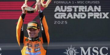 Lando Norris gana el GP de Austria tras duelo con Piastri