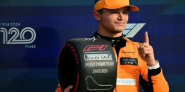 Lando Norris gana en Singapur; Verstappen termina segundo