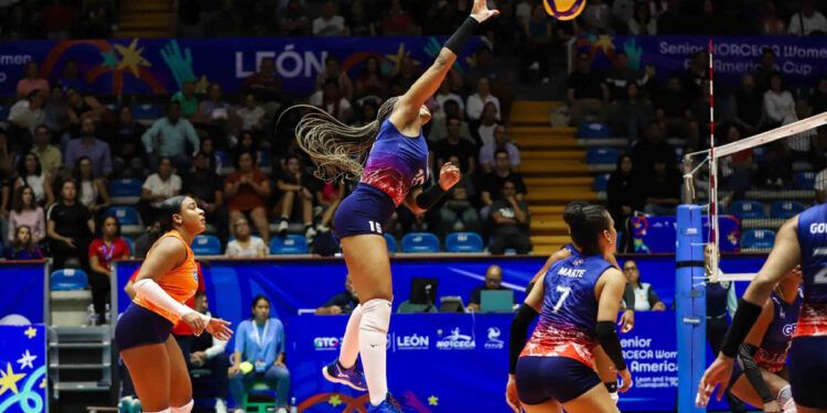 Las Reinas del Caribe vencen 3-1 a México en la Copa Panam de Voleibol