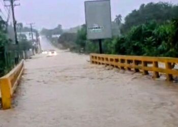 Lluvias en Puerto Plata aíslan comunidades por desbordes de ríos