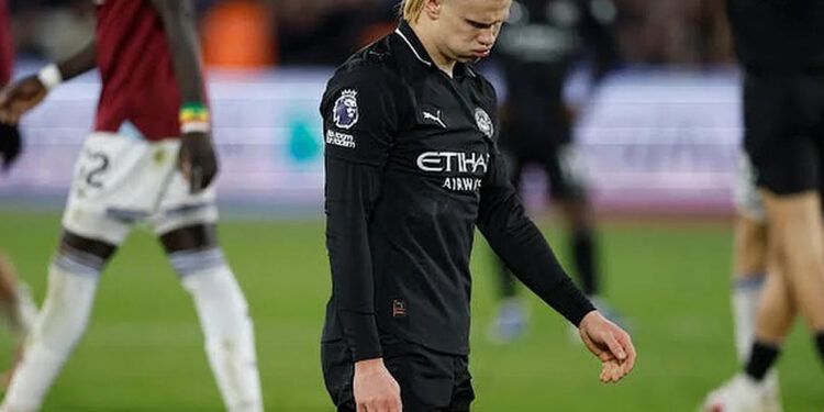 Manchester City empata 1-1 ante West Ham