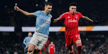 Manchester City empata 2-2 con Nottingham Forest