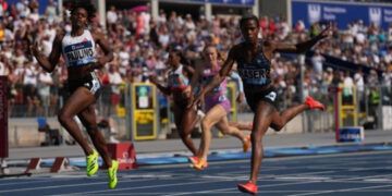 Marileidy Paulino conquista su tercer triunfo en la Liga Diamante