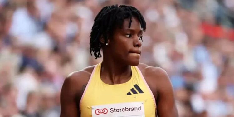 Marileidy Paulino queda tercera en los 400 metros del Grand Slam Track en Jamaica