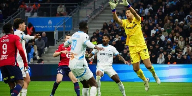 Marsella cede empate al final ante Lille (1-1)
