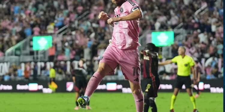 Messi brilla con doblete en goleada 4-0 del Inter Miami sobre Atlanta