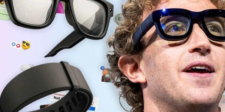 Meta lanza gafas con IA que muestran mensajes y fotos