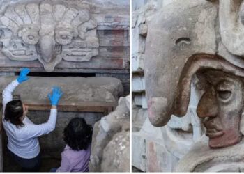 México anuncia hallazgo de una tumba zapoteca del año 600 en Oaxaca