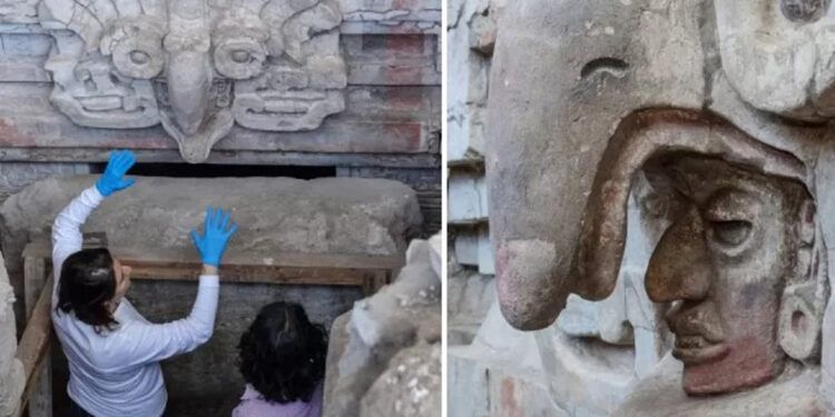 México anuncia hallazgo de una tumba zapoteca del año 600 en Oaxaca