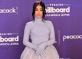 Moda multicolor y atrevida deslumbra en la alfombra azul de los Latin Billboard 2025