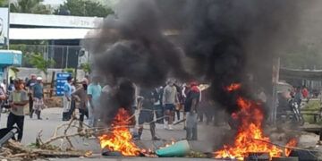Muere agricultor durante protesta por operativo en La Humeadora