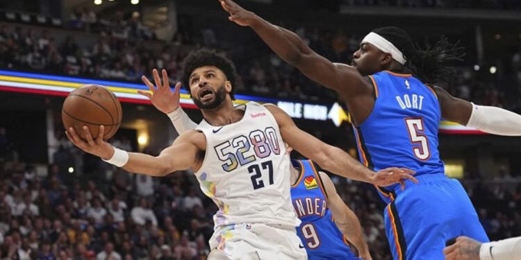 Murray y Jokic impulsan a Nuggets a forzar Juego 7 ante Thunder