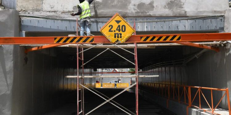 Obras Públicas inicia reconstrucción del puente del km 14 de la Duarte