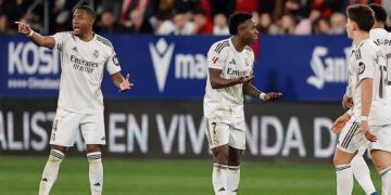 Osasuna vence 2-1 al Real Madrid en El Sadar
