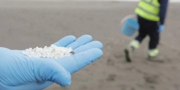 Pellets plásticos amenazan costas norte de España