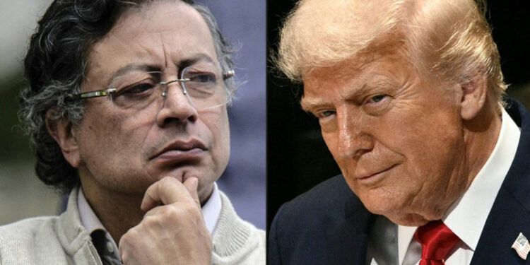 Petro acusa a Trump de intentar influir en elecciones colombianas de 2026