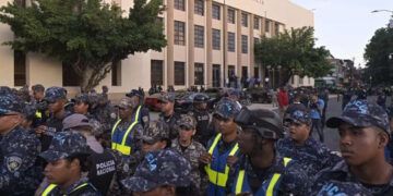 Policía refuerza seguridad en Palacio de Justicia por caso Senasa