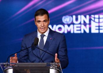 Presidente español Pedro Sánchez recibe premio de igualdad de género de la ONU
