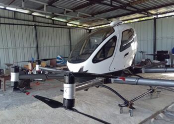 Primer taxi volador sin piloto llega al turismo dominicano