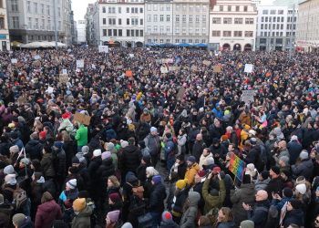 protesto-contra ultraderecha alemana