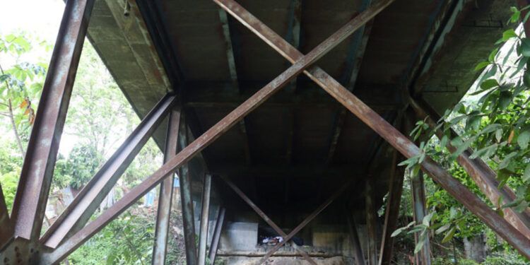 Puente de La Barquita genera alarma por deterioro