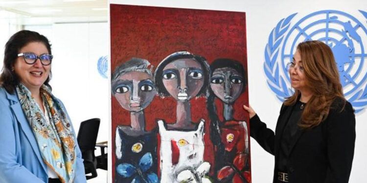 RD dona obra de arte a la ONU en Viena en honor a Las Mirabal