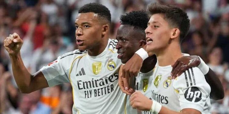 Real Madrid vence al Levante con doblete de Mbappé y gol de Mastantuono
