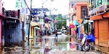Santo domingo norte sufre graves inundaciones tras el ciclón beryl