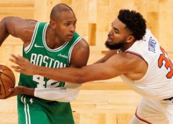 Se acerca el choque entre Al Horford y Karl-Anthony Towns en playoffs de la NBA