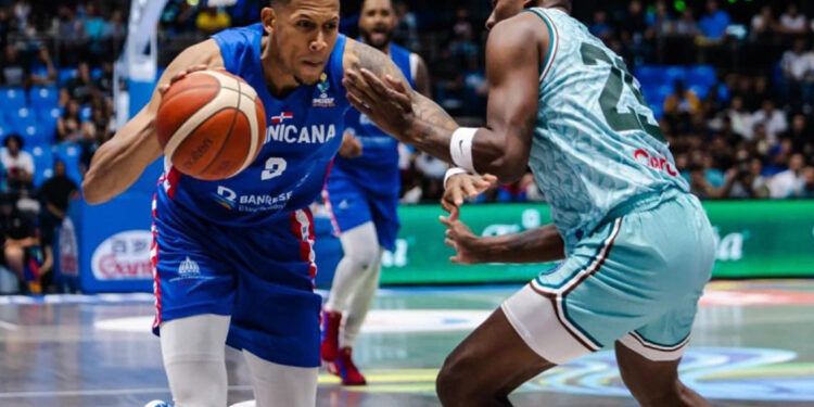 Selección dominicana avanza invicta y vence a Nicaragua 74-70