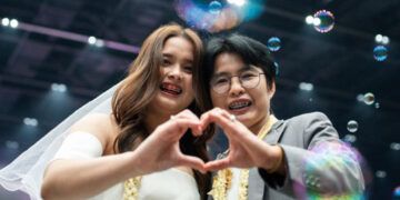 Tailandia celebra más de 1,800 bodas LGTBI en primer día de matrimonio igualitario