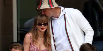 Taylor Swift y Travis Kelce asisten como invitados a la final del US Open