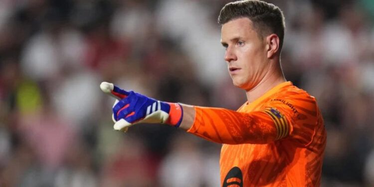 Ter Stegen será operado de la espalda y estará fuera tres meses