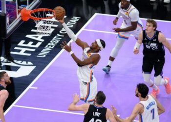 Thunder Aplasta Al Jazz Con 31 De Gilgeous-Alexander
